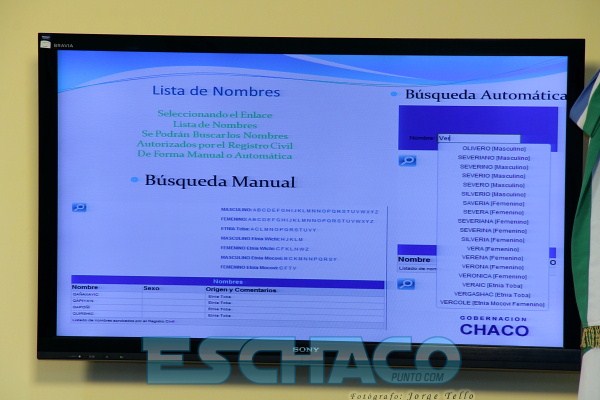 Se present la nueva p gina web del Registro Civil EsChaco