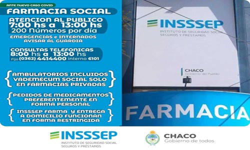 Modifican la atenci n al p blico de la Farmacia del Insssep