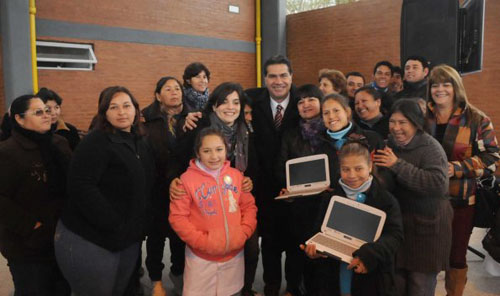 Capitanich inaugur escuela en Las Garcitas EsChaco