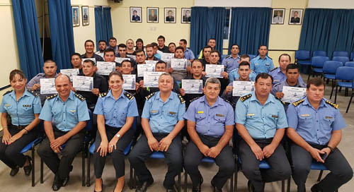 Culmina la segunda etapa del curso choferes policiales 2019