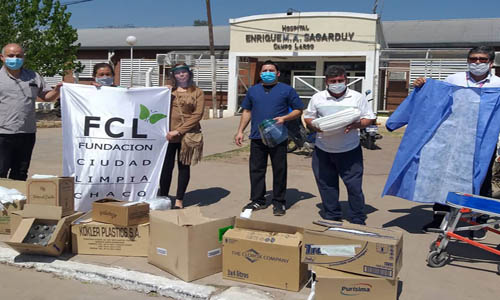 Ciudad Limpia inici la entrega de insumos hospitalarios EsChaco