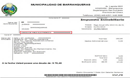 Barranqueras lanz su Sitio Web para pagos ON LINE EsChaco