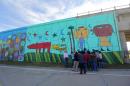 Inauguracin del Mural colectivo de la Sarmiento