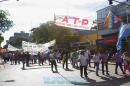 Estatales protestaron frente a Casa de Gobierno