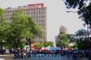 Estatales protestaron frente a Casa de Gobierno