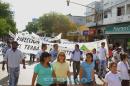 Estatales protestaron frente a Casa de Gobierno