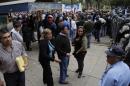 Marcha del da despus de la represin de la Plaza