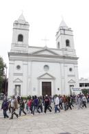 Marcha del da despus de la represin de la Plaza