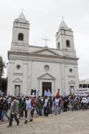 Marcha del da despus de la represin de la Plaza