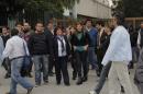 Marcha del da despus de la represin de la Plaza