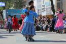 Honores al 198 Aniversario de la Independencia Argentina