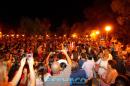 Fuentes de aguas danzantes en la Plaza 25 de Mayo