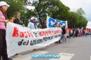 Movimientos Sociales protestan frente a Casa de Gobierno