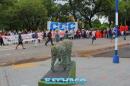 Movimientos Sociales protestan frente a Casa de Gobierno