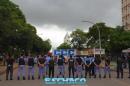 Movimientos Sociales protestan frente a Casa de Gobierno