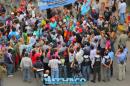 Movimientos Sociales protestan frente a Casa de Gobierno