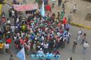 Movimientos Sociales protestan frente a Casa de Gobierno