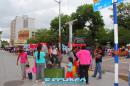 Movimientos Sociales protestan frente a Casa de Gobierno