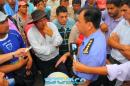 Movimientos Sociales protestan frente a Casa de Gobierno