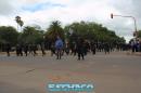 Movimientos Sociales protestan frente a Casa de Gobierno