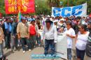 Movimientos Sociales protestan frente a Casa de Gobierno