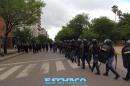 Movimientos Sociales protestan frente a Casa de Gobierno