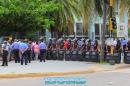 Movimientos Sociales protestan frente a Casa de Gobierno