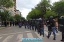 Movimientos Sociales protestan frente a Casa de Gobierno