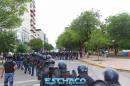 Movimientos Sociales protestan frente a Casa de Gobierno