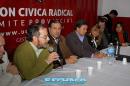 Elecciones: Reunin clave de las Listas 503 A y B en el Comit Radical