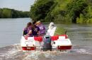 Inundaciones: Rescate animal y asistencia a familias evacuadas