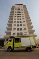 Simulacro de incendio en las Torres Copervi