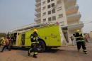 Simulacro de incendio en las Torres Copervi