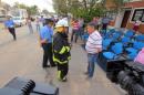 Simulacro de incendio en las Torres Copervi