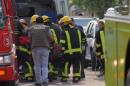 Simulacro de incendio en las Torres Copervi