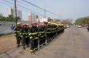 Simulacro de incendio en las Torres Copervi