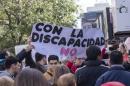 Protesta federal contra el ajuste de Milei a las prestaciones por discapacidad