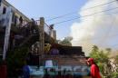 Incendio en el San Cayetano