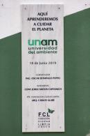 Descubrimiento de la plaza fundacional de la Universidad del Ambiente (UnAm)